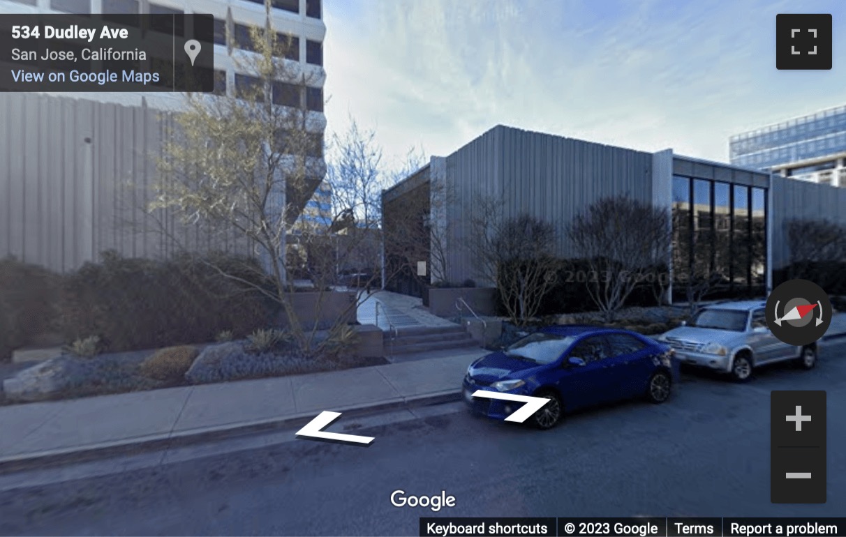 Street View image of 3031 Tisch Way, SPACES San Jose, Santana Row, San Jose (California), California, USA