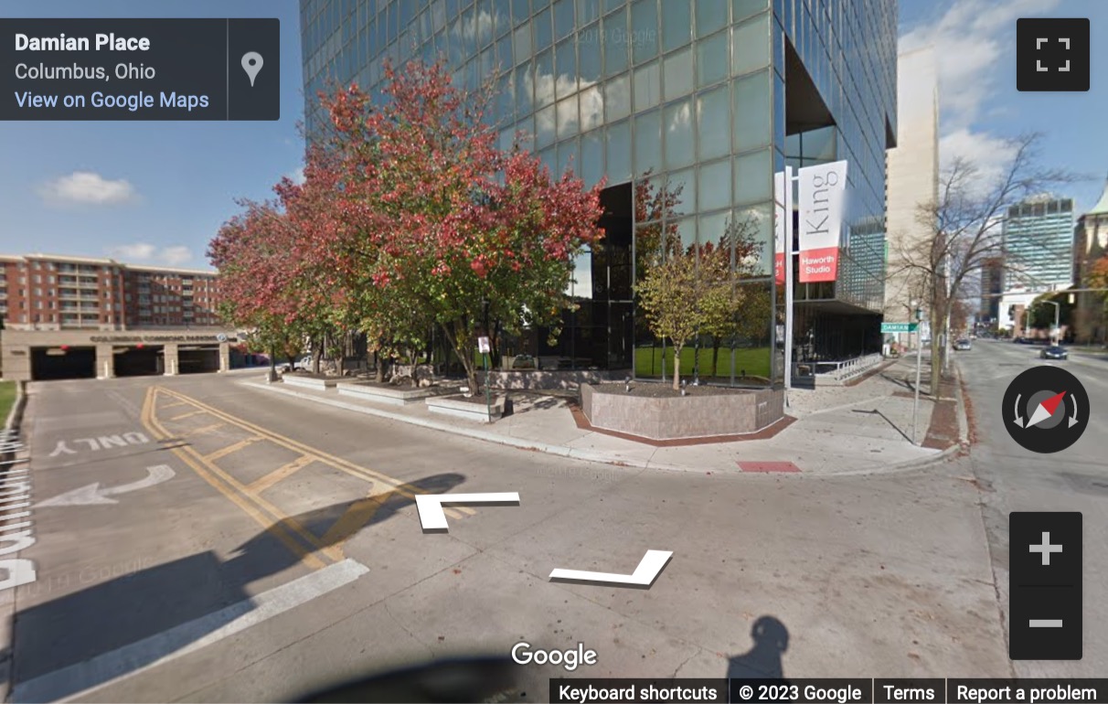 Street View image of 175 S. Third Street, Suite 200, Columbus, Ohio, USA