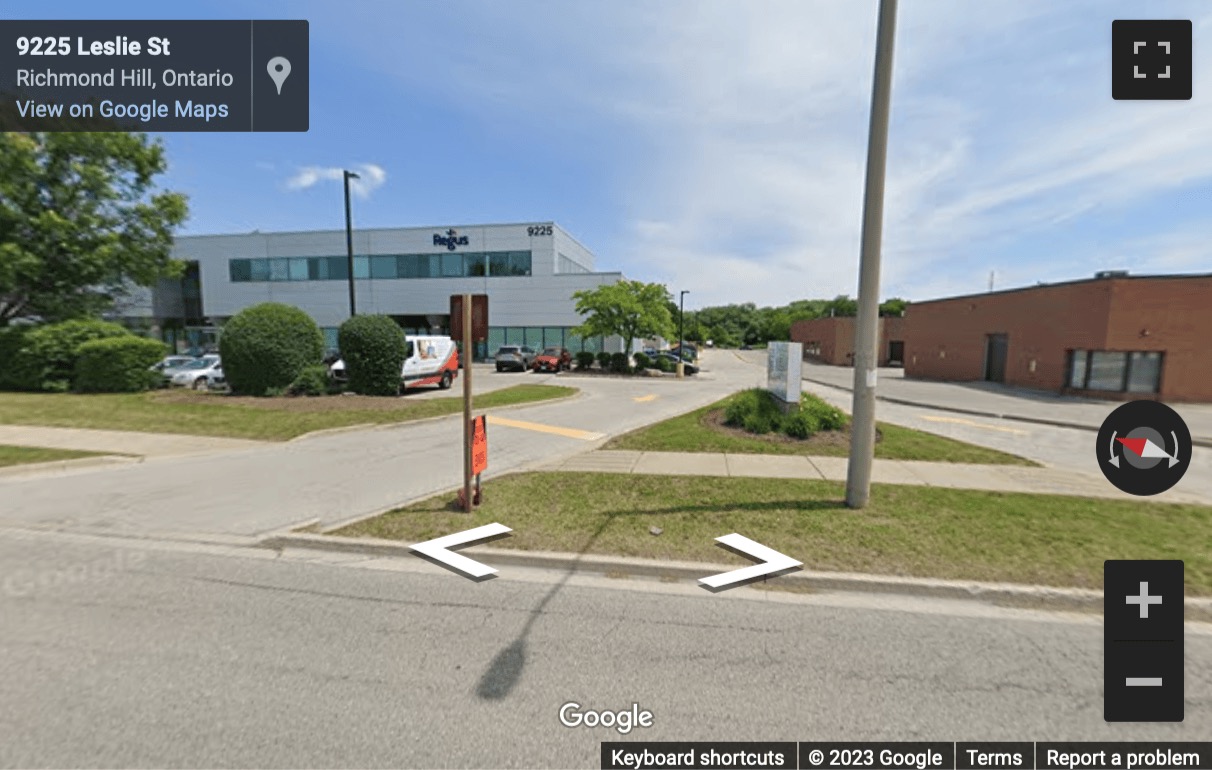 Street View image of 9225 Leslie Street, Suite 201, Richmond Hill Center, Richmond (British Columbia)