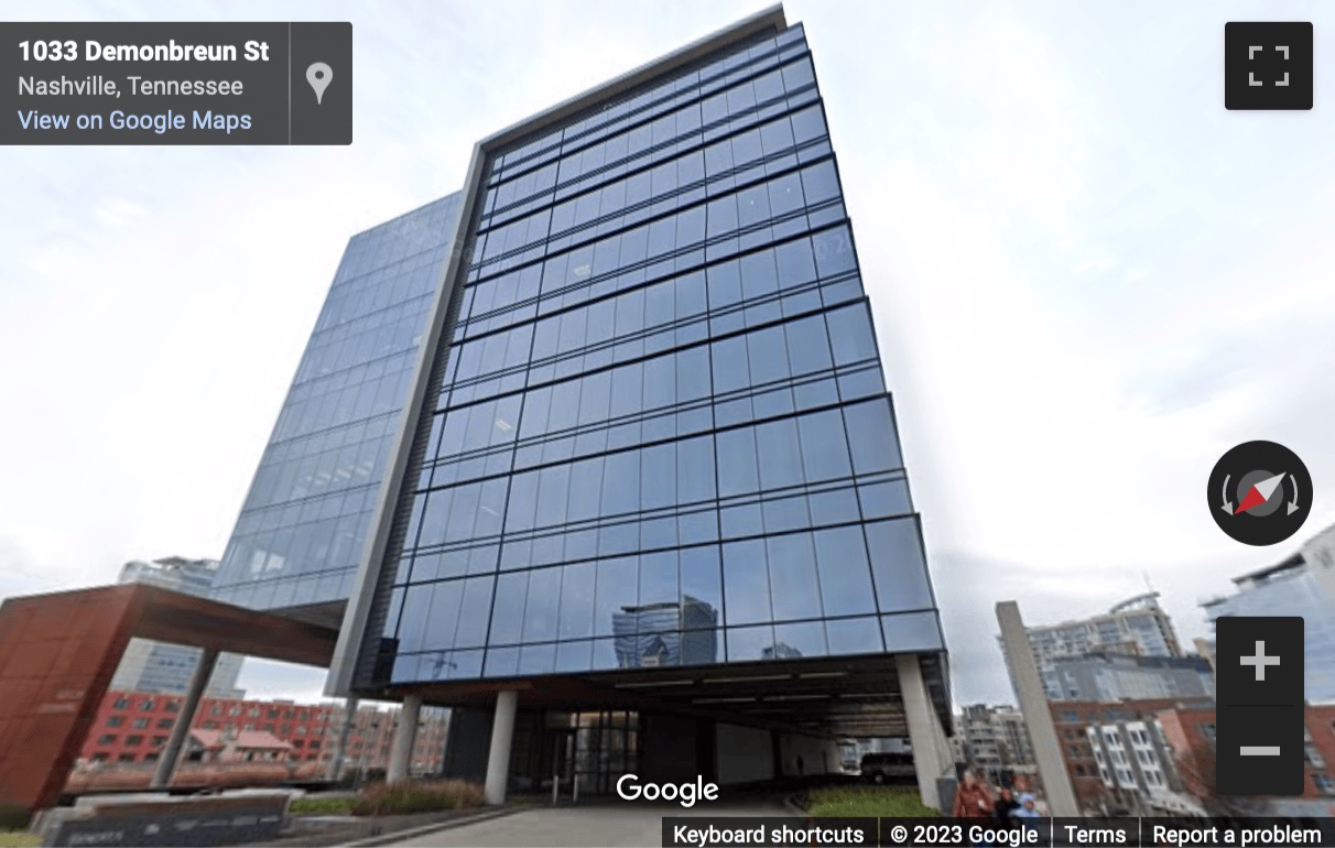 Street View image of Nashville Gulch, 1033 Demonbreun Street, Nashville, Tennessee