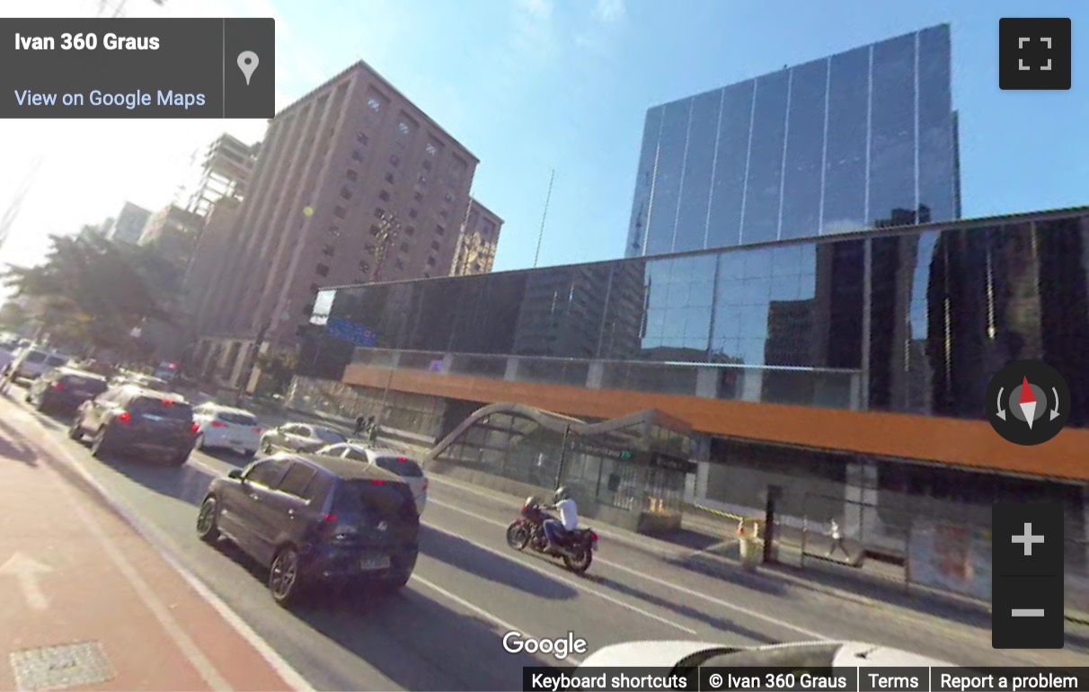 Street View image of Av. Paulista, 1374, Bela Vista, Sao Paulo