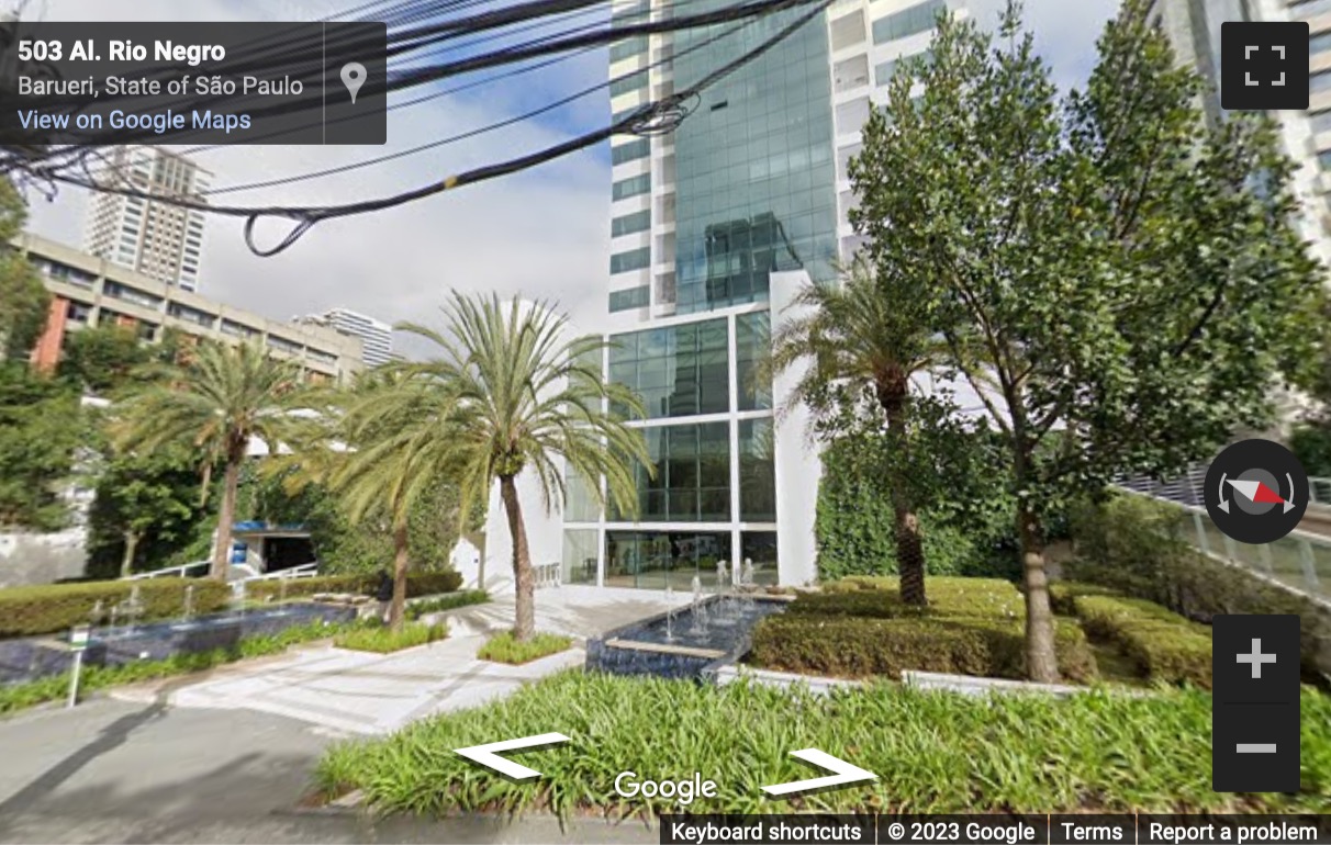 Street View image of Alameda Rio Negro, 503, 23rd Floor, Alphaville, Barueri