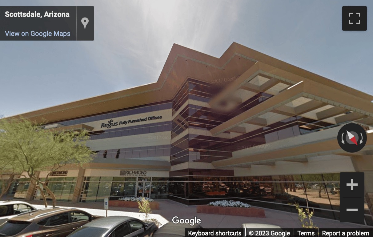 Street View image of 16427 North Scottsdale Road, Suite 410, Scottsdale, Arizona