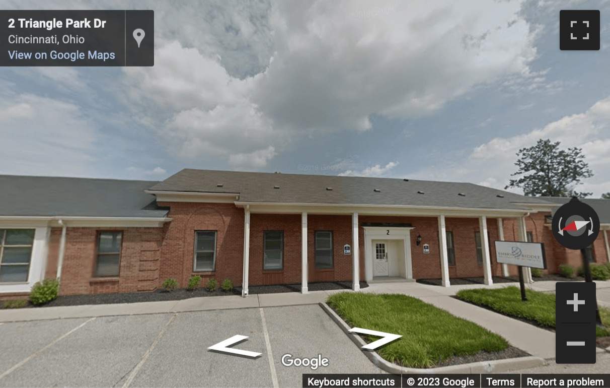 Street View image of 1-38 Triangle Park Dr, Cincinnati, Ohio