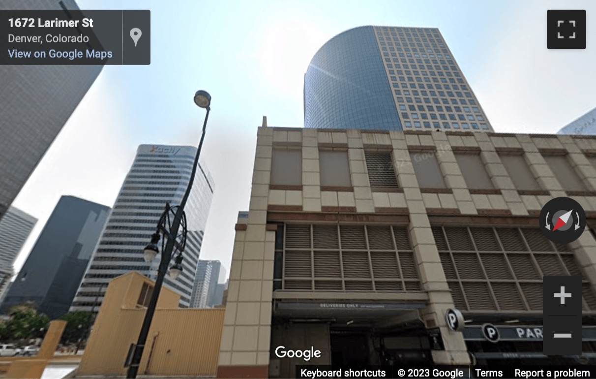 Street View image of Tabor Center, 1200 17th Street, Denver, Colorado