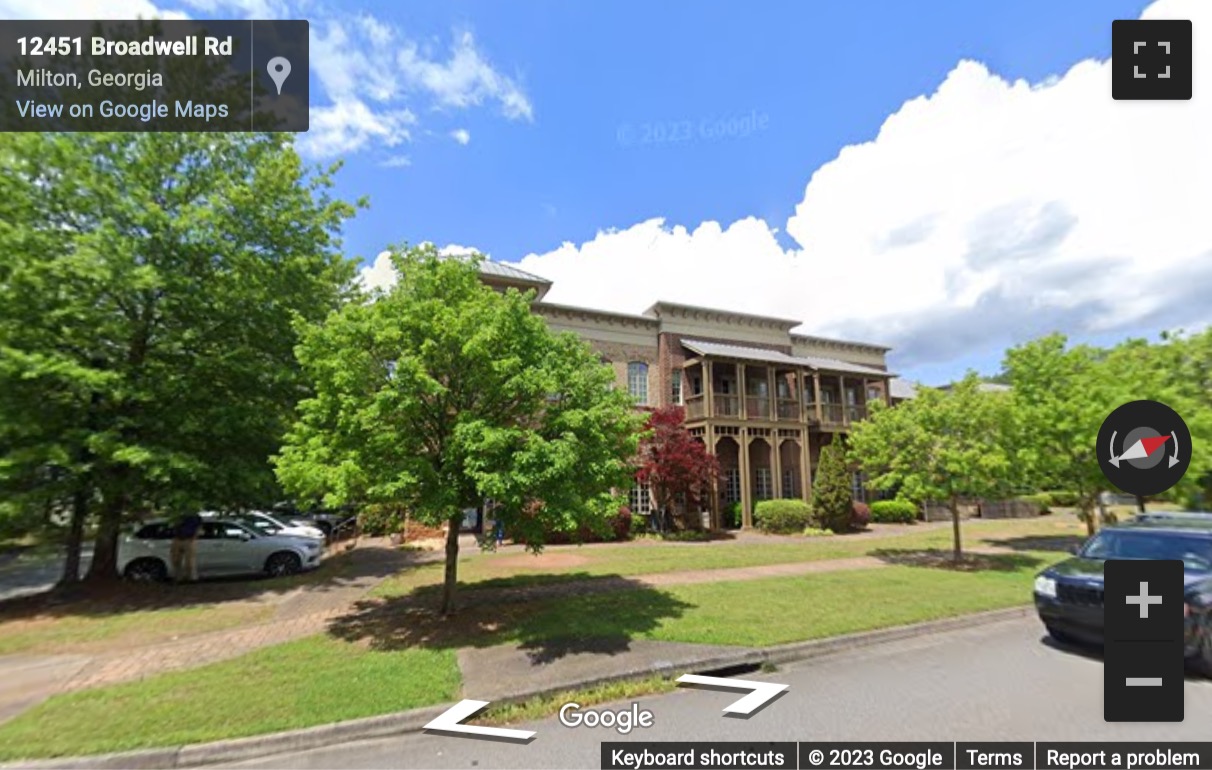 Street View image of 12540 Broadwell Road, Suite 2201, Alpharetta, Georgia, Alpharetta (Georgia)