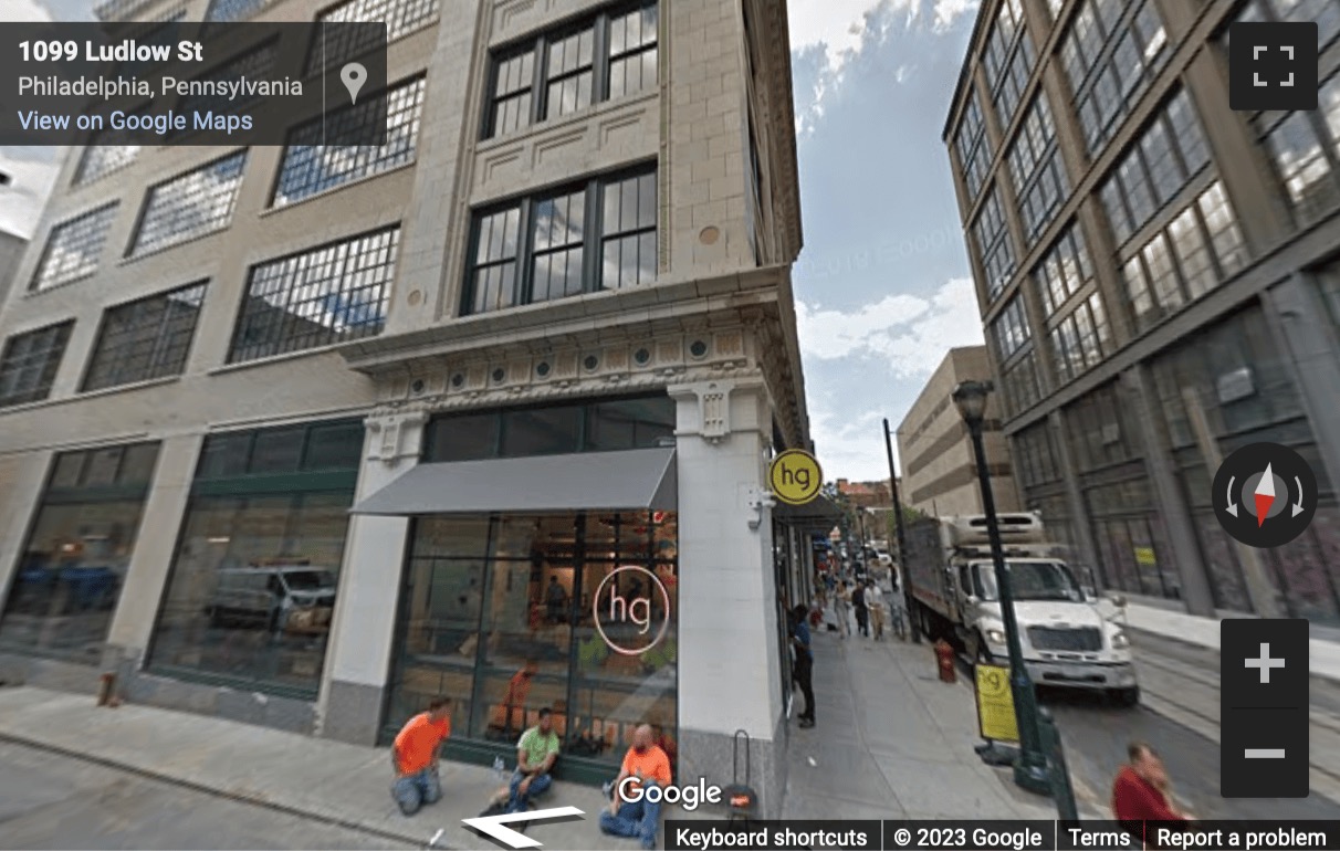 Street View image of 21 S 11th St, Philadelphia, Pennsylvania