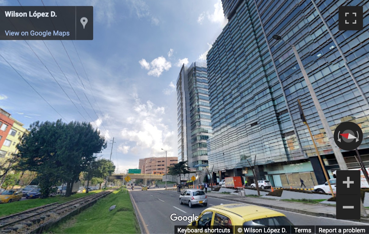 Street View image of Avenida 9, 115, 30, 1107, Tierra Firme, W Hotel, Bogota