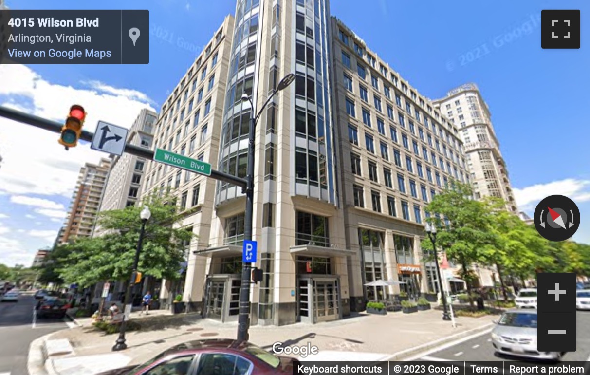 Street View image of 4075 Wilson Blvd, Arlington (Virginia)