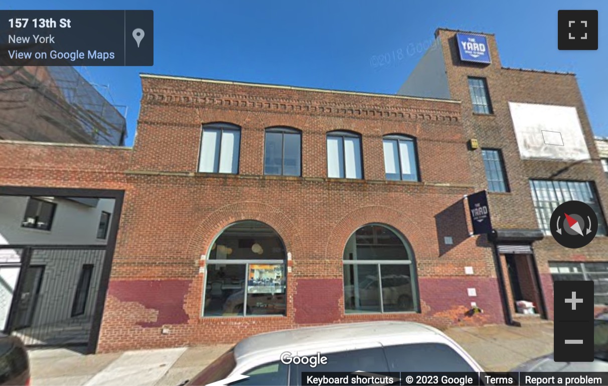 Street View image of 157 13th Street, Gowanus, New York City