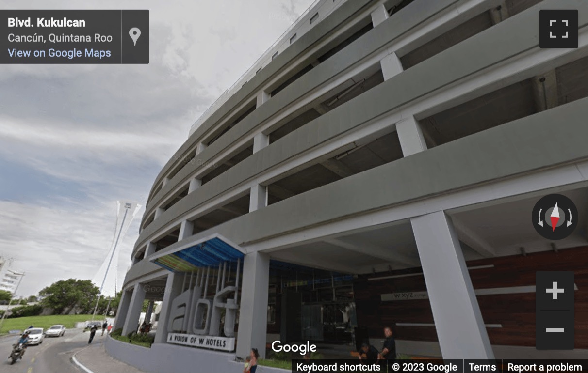 Street View image of Cancun International Convention Center, Km. 9, Hotel Zone, Quintana Roo, Cancun, 77500