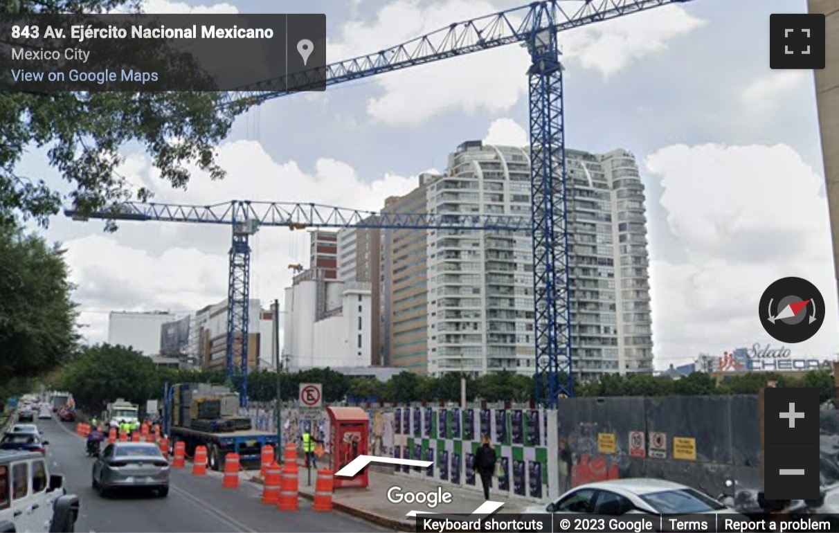 Street View image of Ejercito Nacional 843, Granada, Antara Polanco, Mexico City