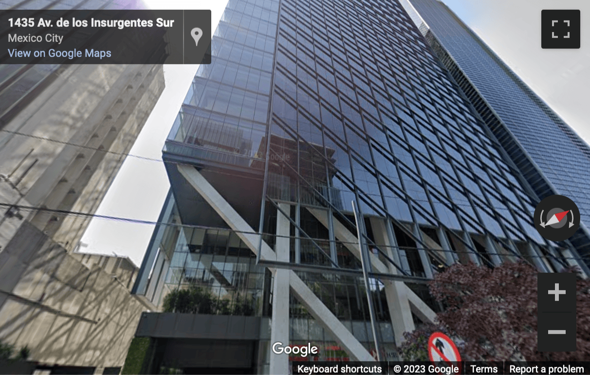 Street View image of Insurgentes Sur 1431, Mixcoac, IS1431, Mexico City