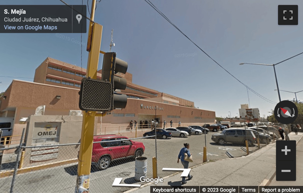 Street View image of Av. Lopez Mateos 135 N, Piso 2, Colonia Pronaf, Ciudad Juarez