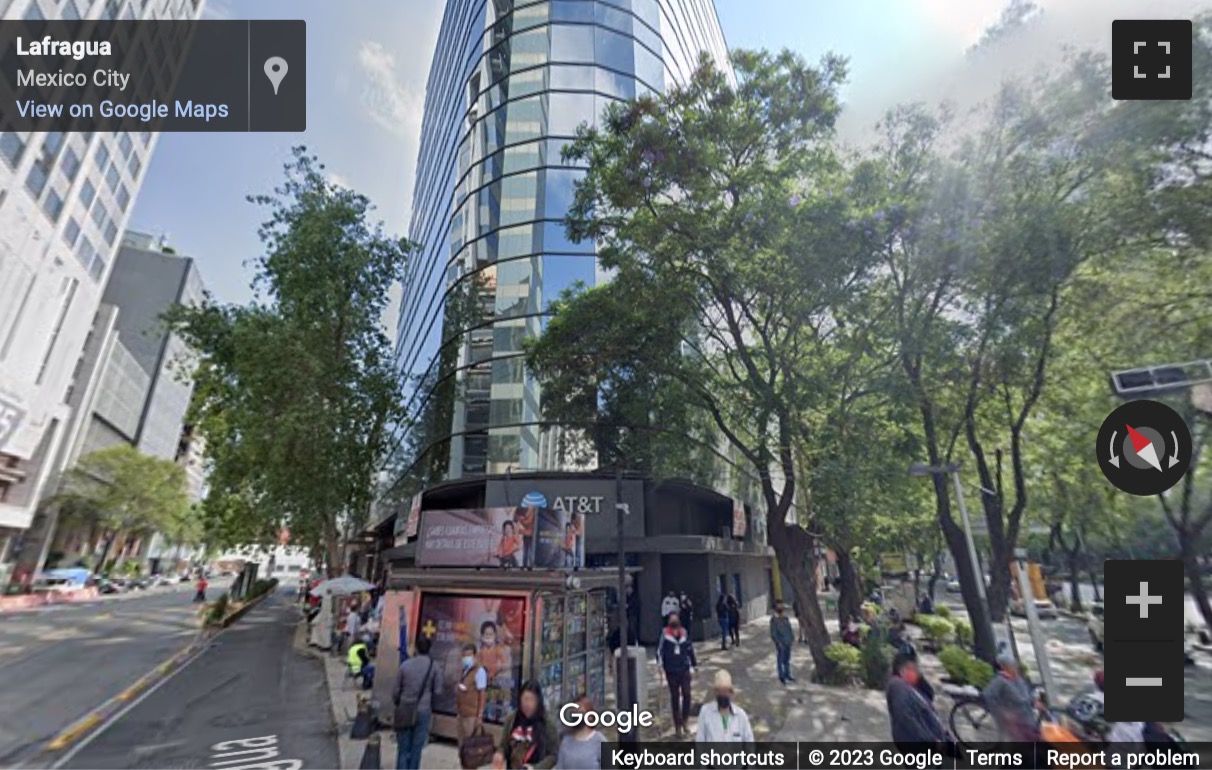 Street View image of Paseo de la Reforma 45 Piso 4, Cuauhtémoc, C. P. 0630, Ciudad de México, CDMX, Mexico City