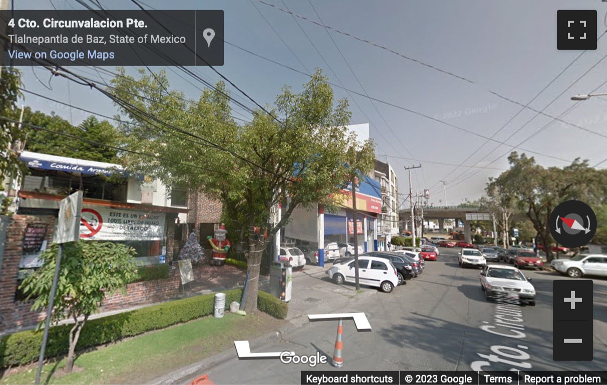 Street View image of Cto. Circunvalación Pte. No. 4-B, Cd. Satélite, Naucalpan, Edo de Méx, Tlalnepantla de Baz