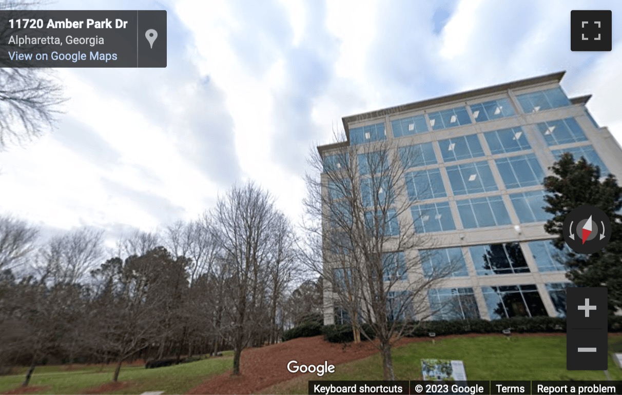 Street View image of 11720 Amber Park Dr, Ste. 160, Alpharetta (Georgia)