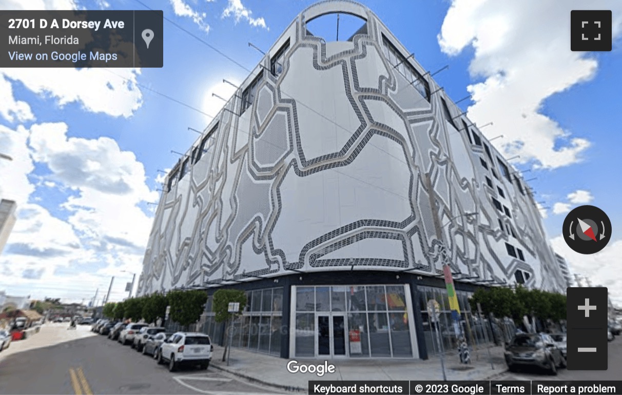 Street View image of Wynwood Garage, 360 NW 27th Street, Miami, FL, Florida