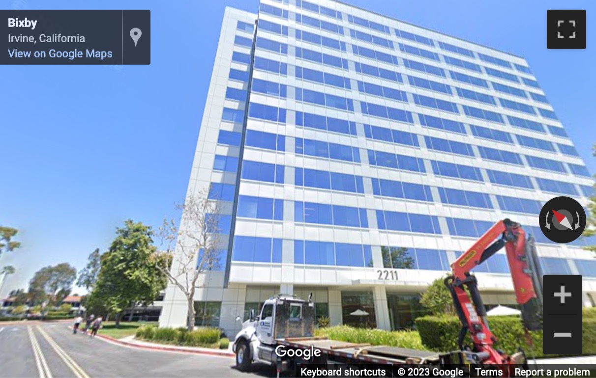 Street View image of 2211 Michelson Drive, Irvine, CA 92612, California