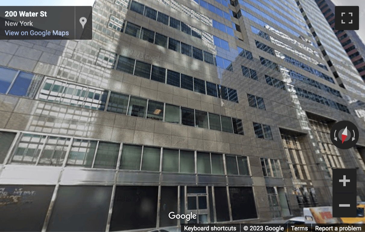 Street View image of 199 Water Street, New York, NY, New York City