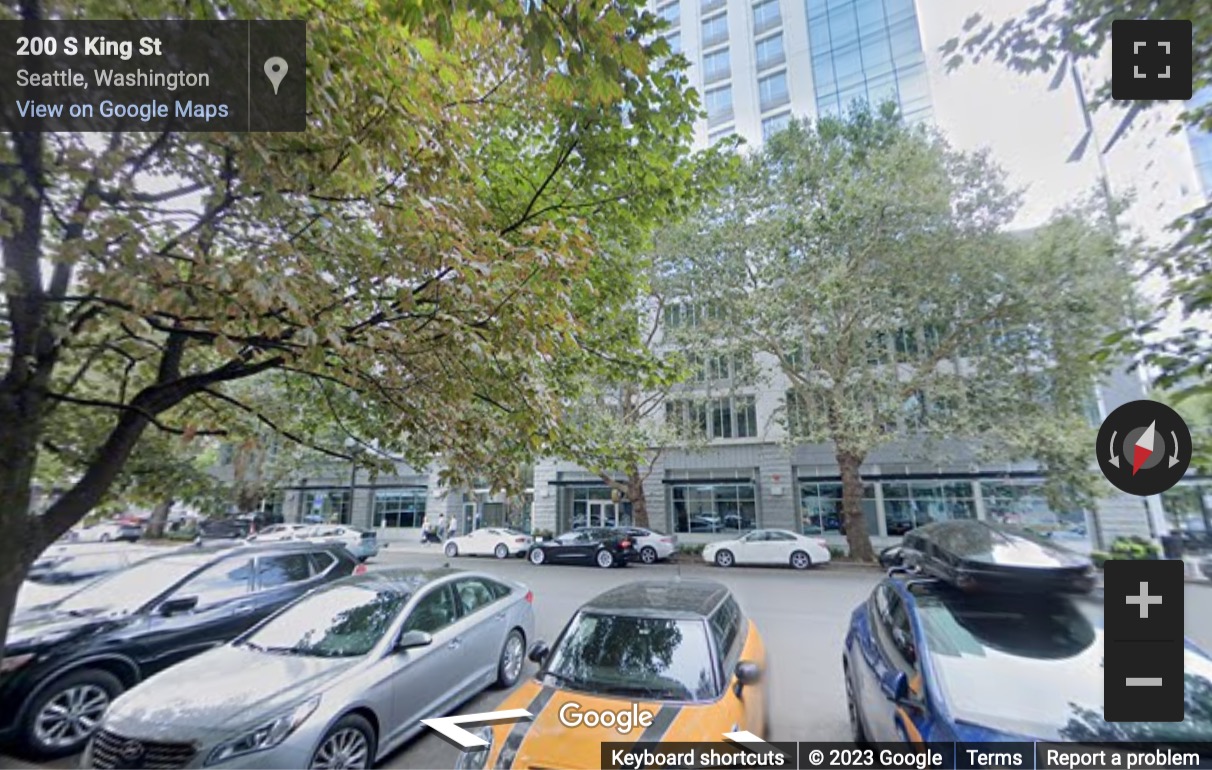 Street View image of 255 S. King Street, Seattle, Washington