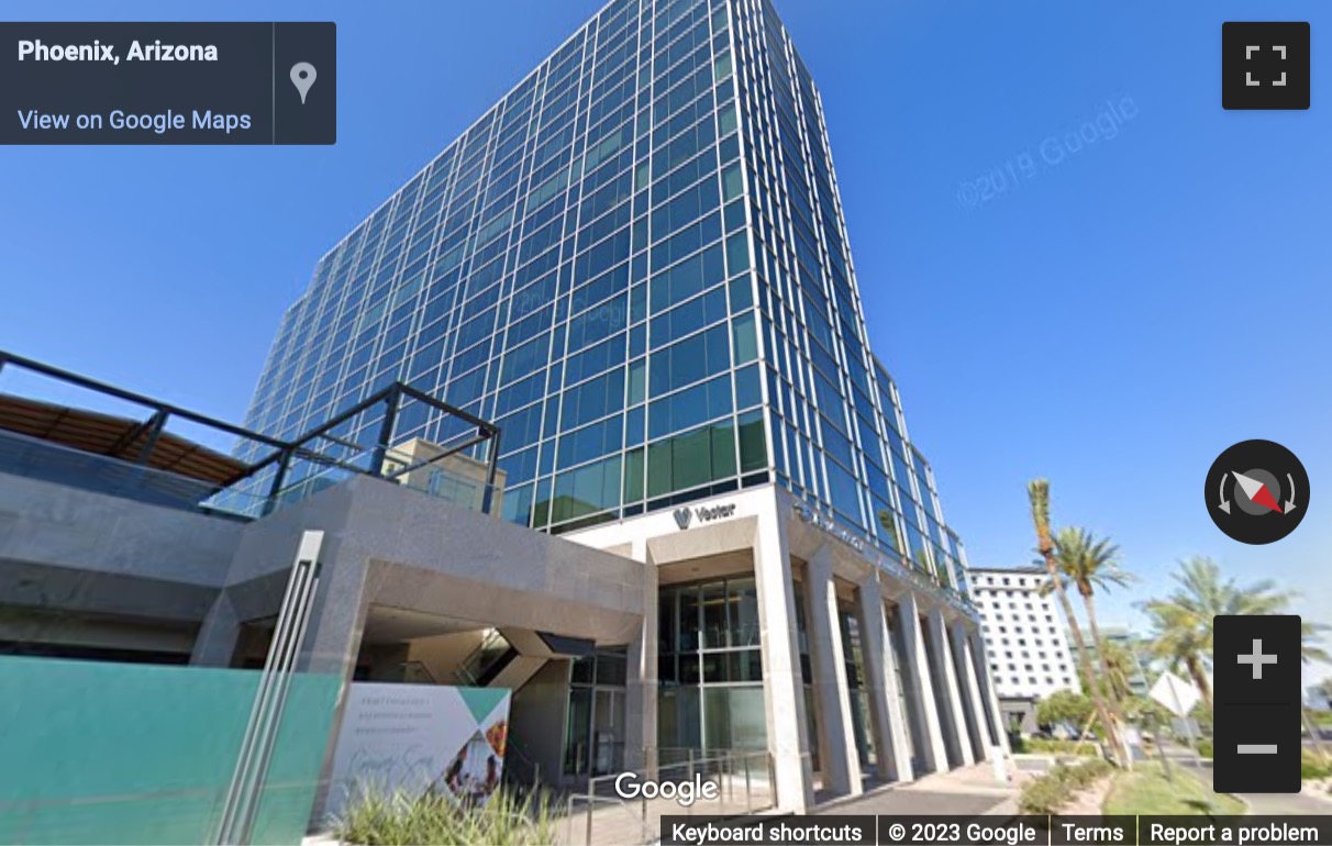 Street View image of 2425 E Camelback Road, Phoenix, Arizona