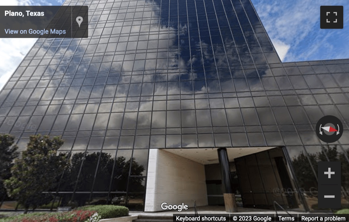 Street View image of 101 East Park Boulevard, Plano, Texas