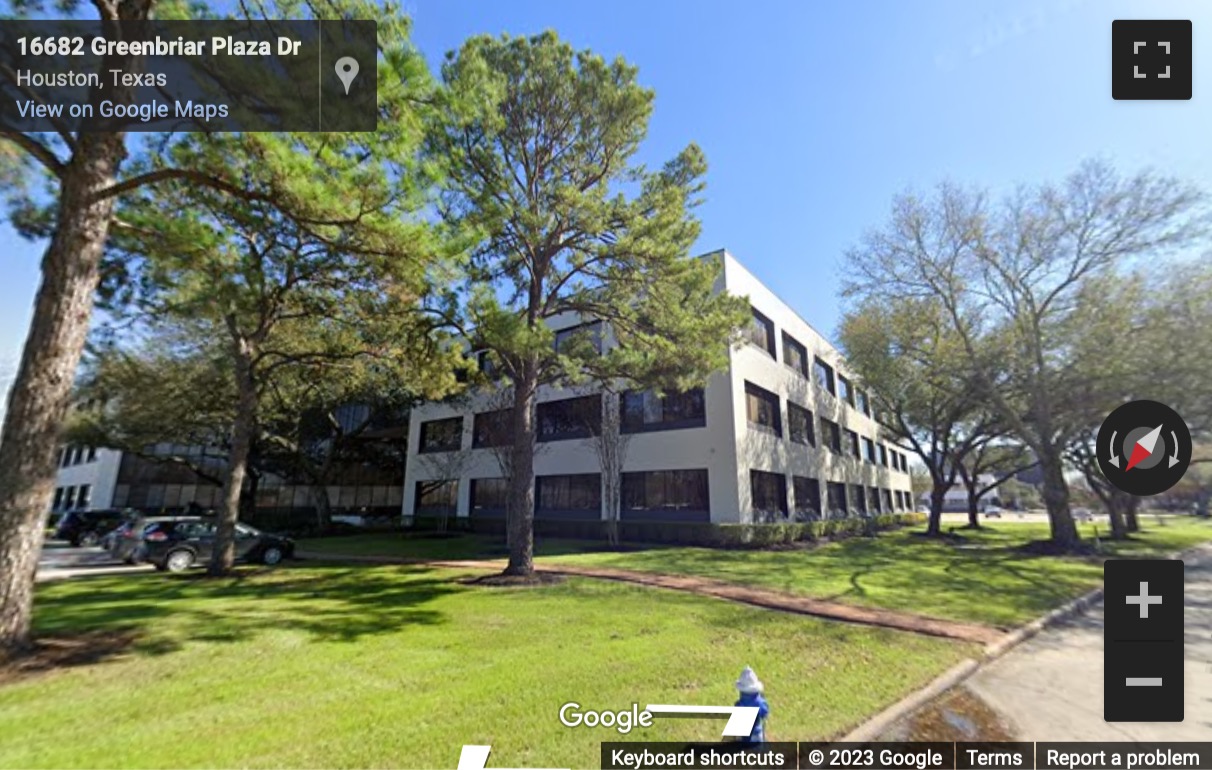 Street View image of 440 Benmar Drive, Houston, Texas