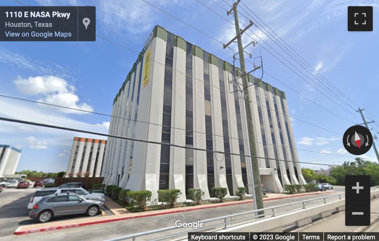 Street View image of 1100 NASA Parkway, Houston, Texas