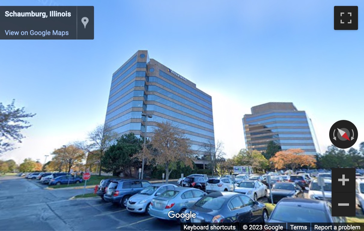 Street View image of 1750 E Golf Road, Schaumburg, Illinois