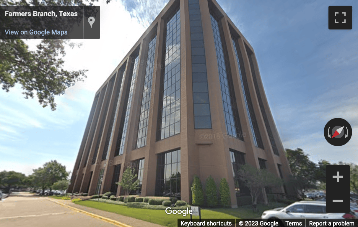 Street View image of 4100 Alpha Rd, Dallas, Texas