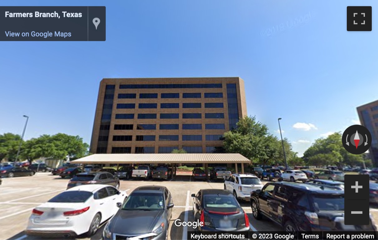 Street View image of 4101 McEwen, Farmers Branch, Texas