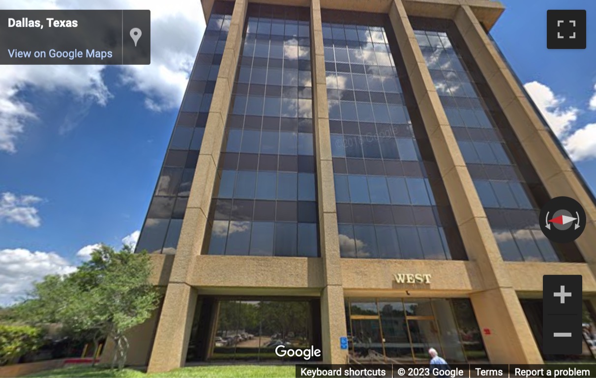 Street View image of 13601 Preston Rd, Dallas, Texas