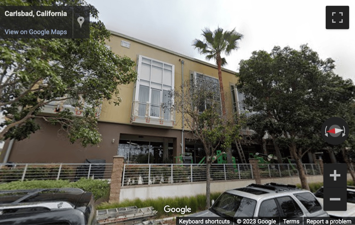 Street View image of 6790 Embarcadero Lane, Carlsbad, California