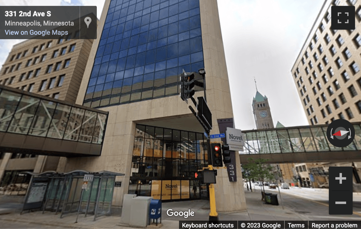 Street View image of 331 2nd Ave S, Minneapolis, Minnesota