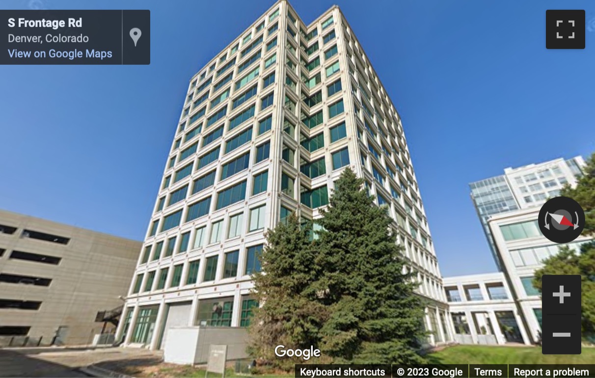 Street View image of 2000 S. Colorado Boulevard Tower One, Suite 2000, Denver