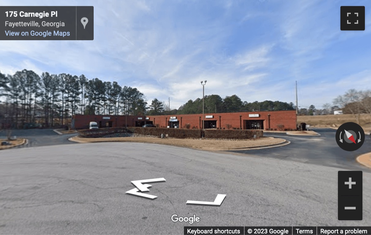 Street View image of 175 Carnegie Place, Suite 115, Fayetteville (GA), Georgia