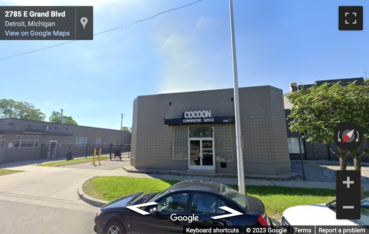 Street View image of 2785 E. Grand Boulevard Detroit, Michigan