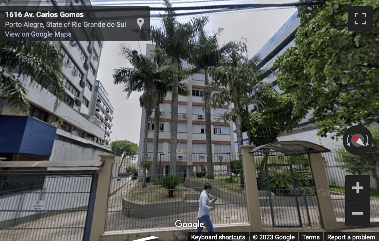 Street View image of Av. Carlos Gomes 1672, Rio Grande do Sul, Porto Alegre