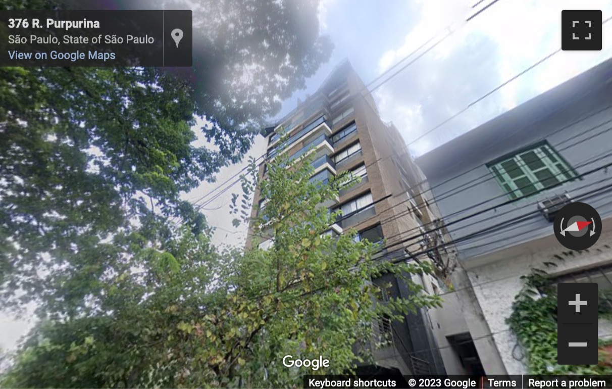 Street View image of Rua Purpurina 400, Sao Paulo