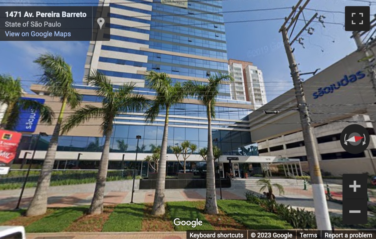 Street View image of Av. Pereira Barreto, 1479, Baeta Neves, São Bernardo do Campo, Sao Paulo