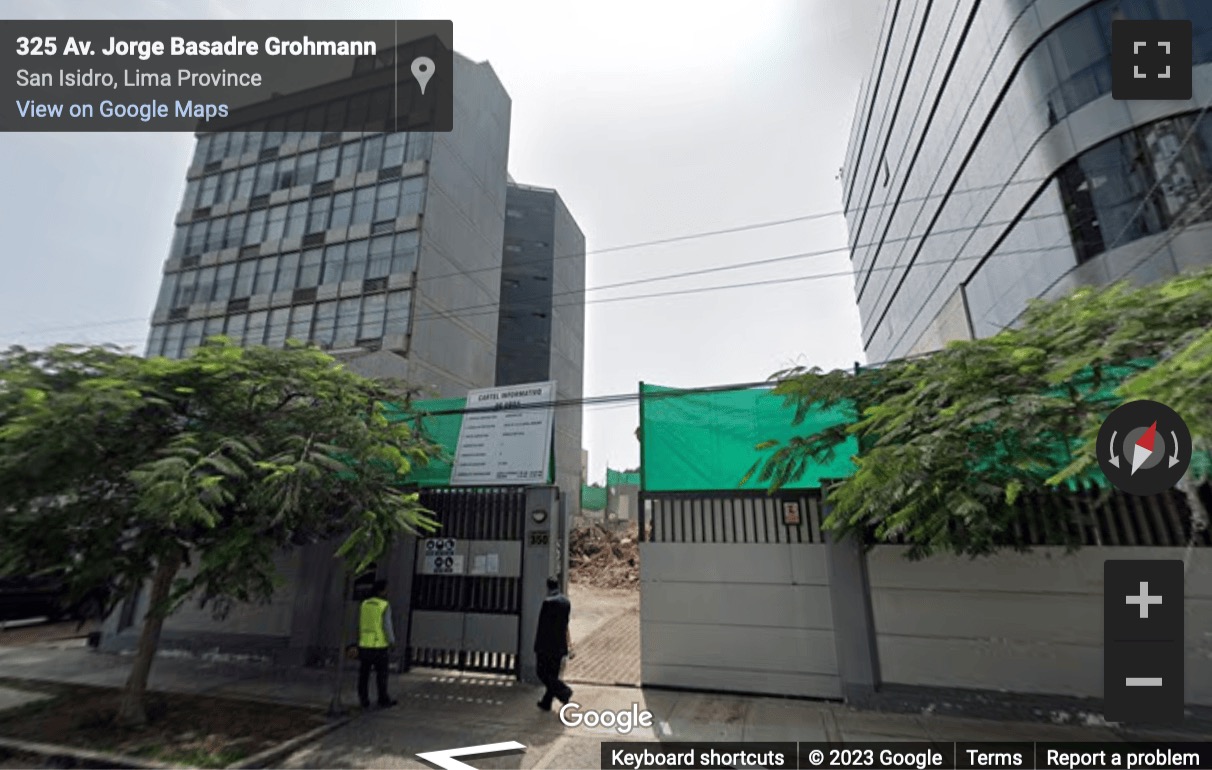 Street View image of Av. Jorge Basadre 349 San Isidro, Lima