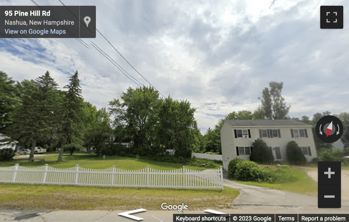 Street View image of 99 Pine Hill Rd, Nashua, New Hampshire