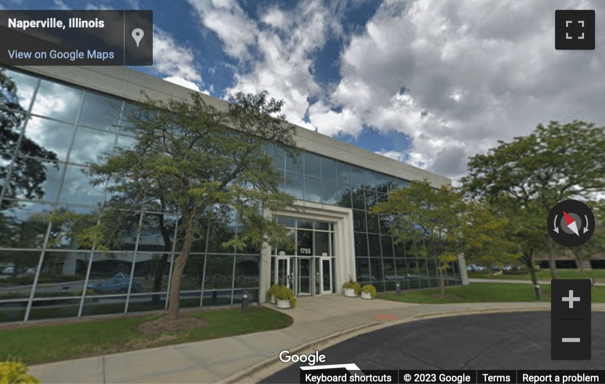 Street View image of 1755 Park Street, Suite 200, Naperville, IL, Illinois