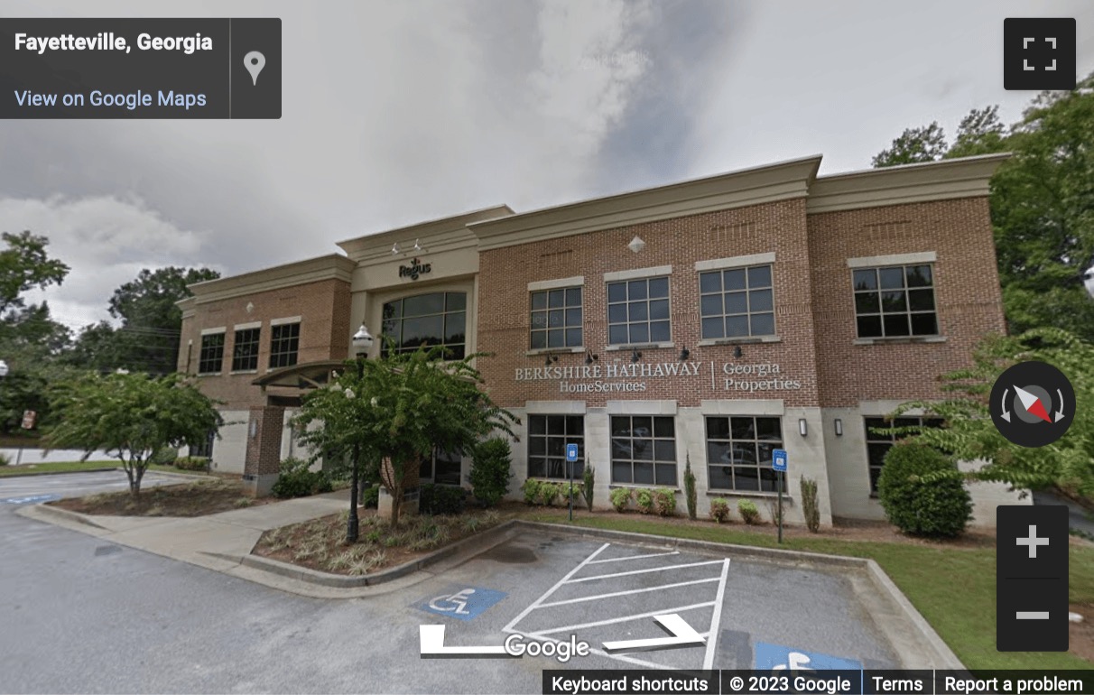 Street View image of 320 W. Lanier Avenue, Suite 200, Fayetteville (GA), Georgia