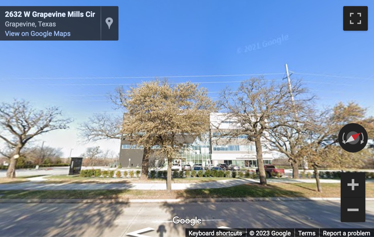 Street View image of 2451 W Grapevine Mills Circle, Grapevine, Texas