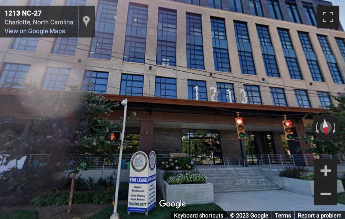 Street View image of 1213 West MoreHead St, Charlotte, NC, Charlotte (North Carolina)