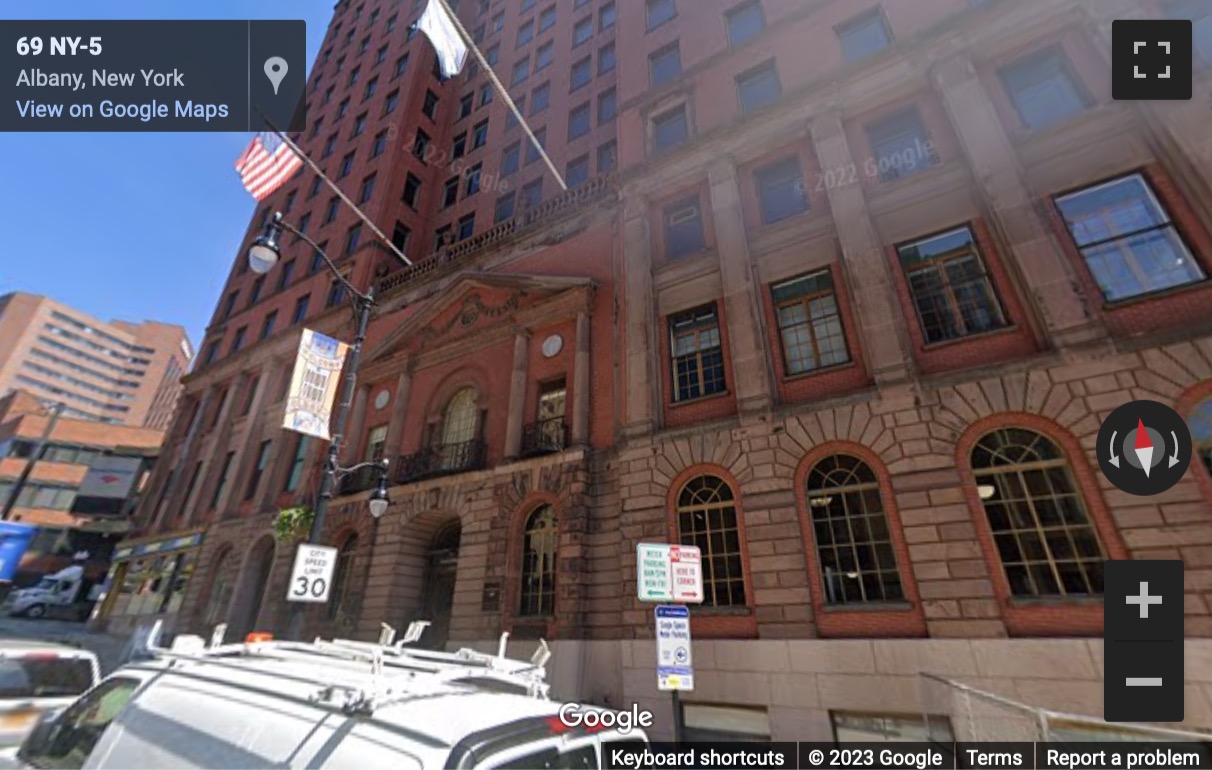 Street View image of 69 State Street, Albany (NY), New York