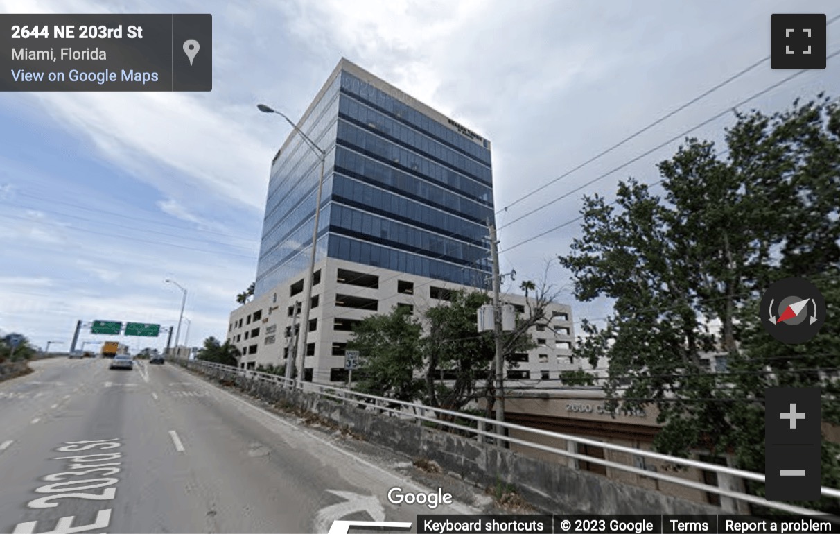 Street View image of 20200 West Dixie Highway, Aventura, Florida