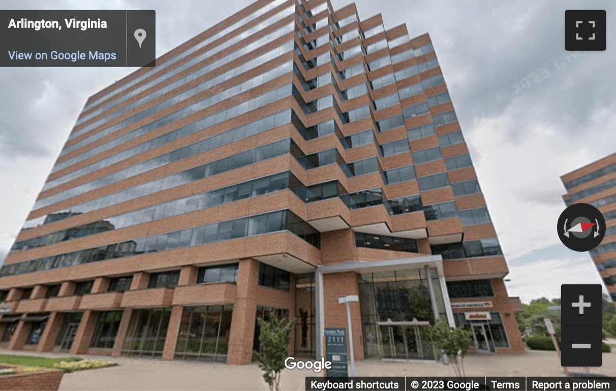 Street View image of 2111 Wilson Boulevard, Suite 700, Arlington (Virginia)